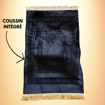 Tapis de prière ergonomique avec coussin intégré